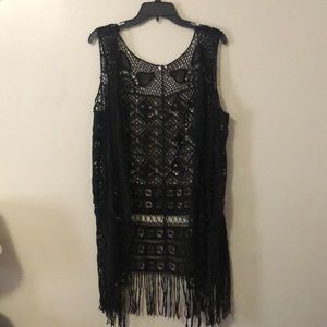 Crocheted vest